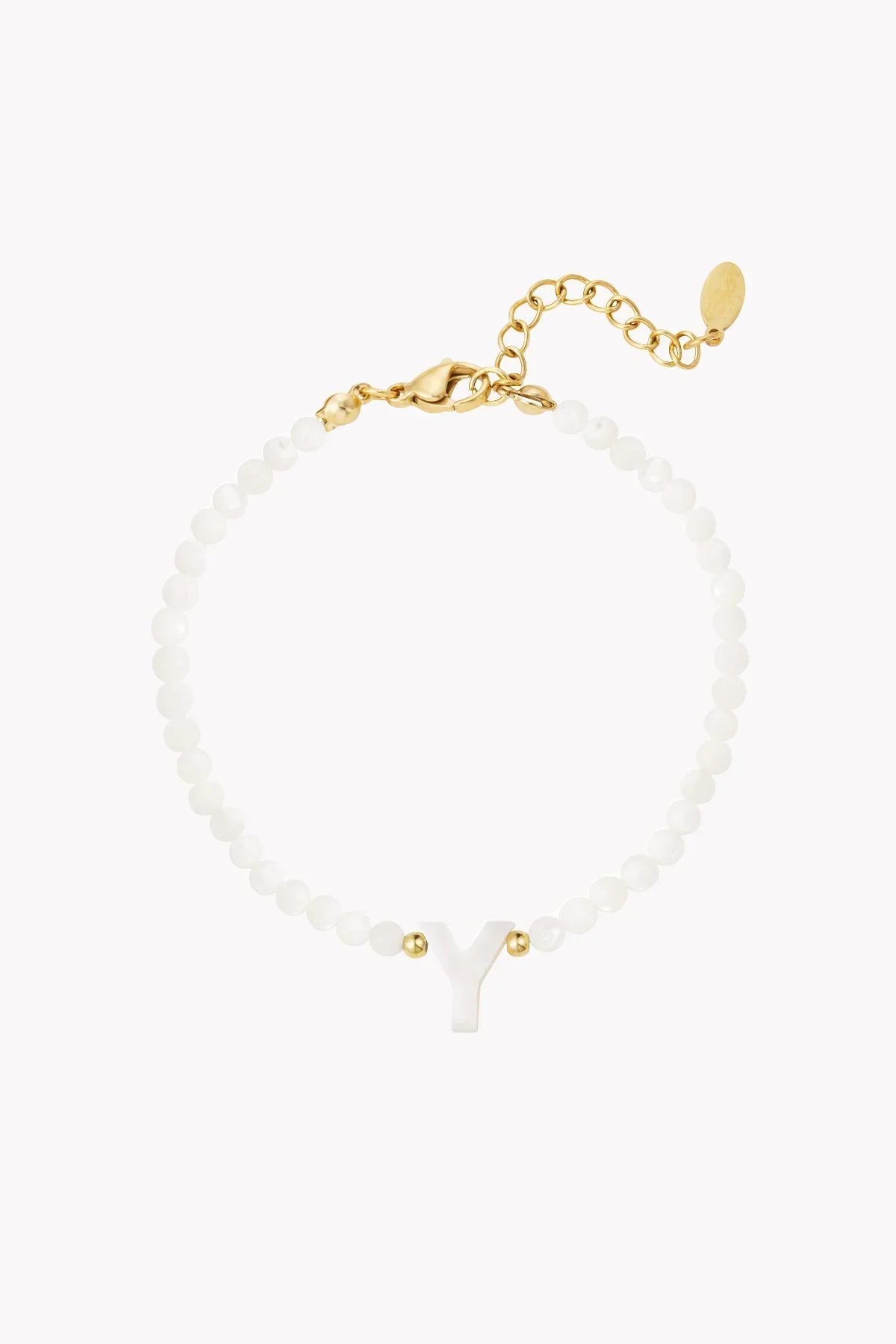 Perlenarmband mit Initiale - Elli by Lena & Lisa
