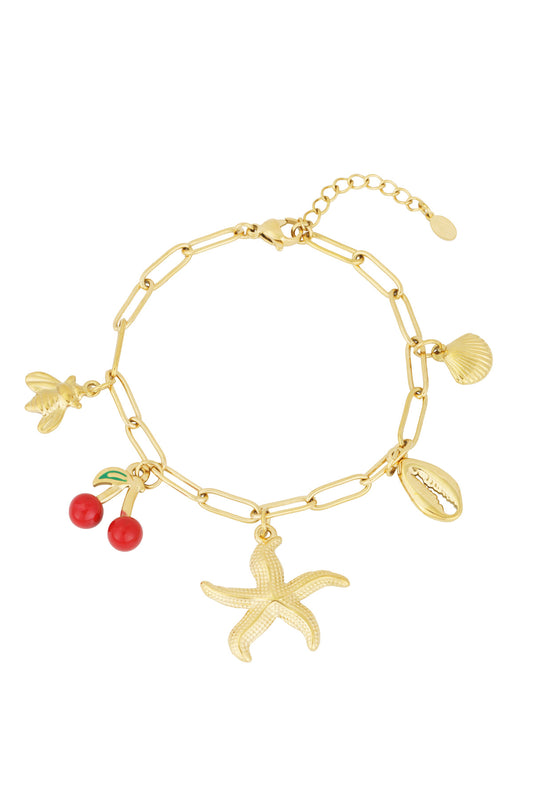 Bettelarmband „Summer Love" - Elli by Lena & Lisa