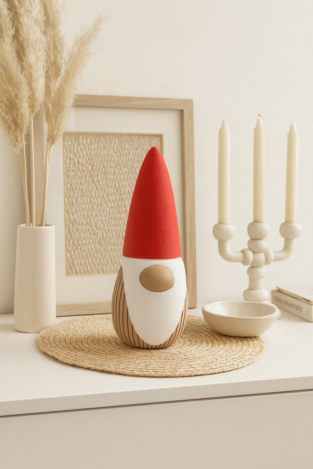 Süßer weihnachtlicher Gnom / Wichtel