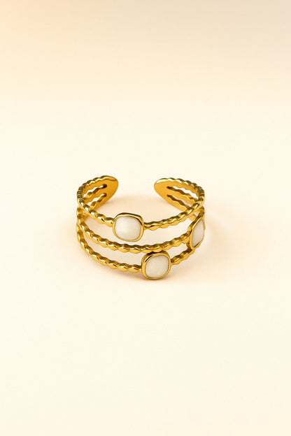 Celeste White Gem Ring