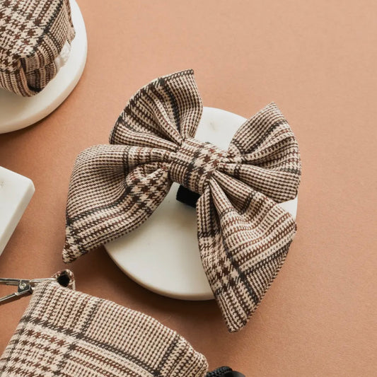 COCOPUP London - Schleife - Pup Plaid