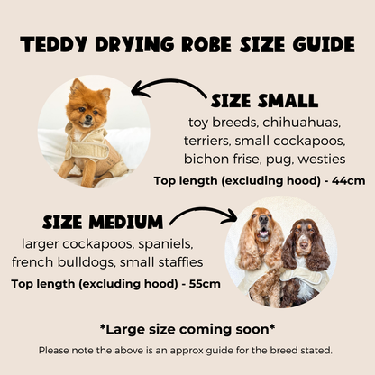 COCOPUP London- Trockenmantel - Teddy