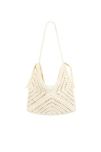 Leichte Sommertasche mit praktischem Schulterriemen