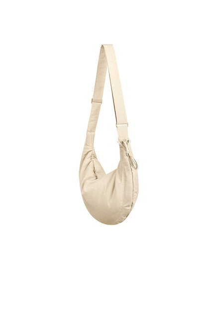 Beige Umhängetasche "Pillow Bag"