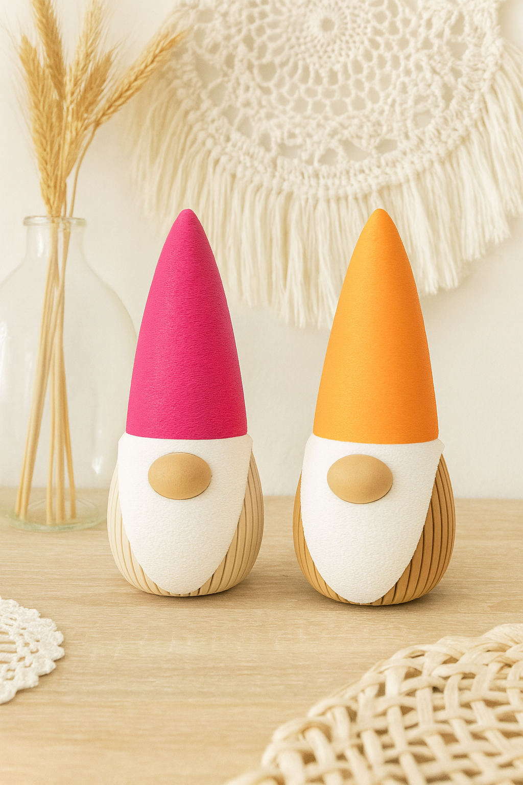 Süßer weihnachtlicher Gnom / Wichtel