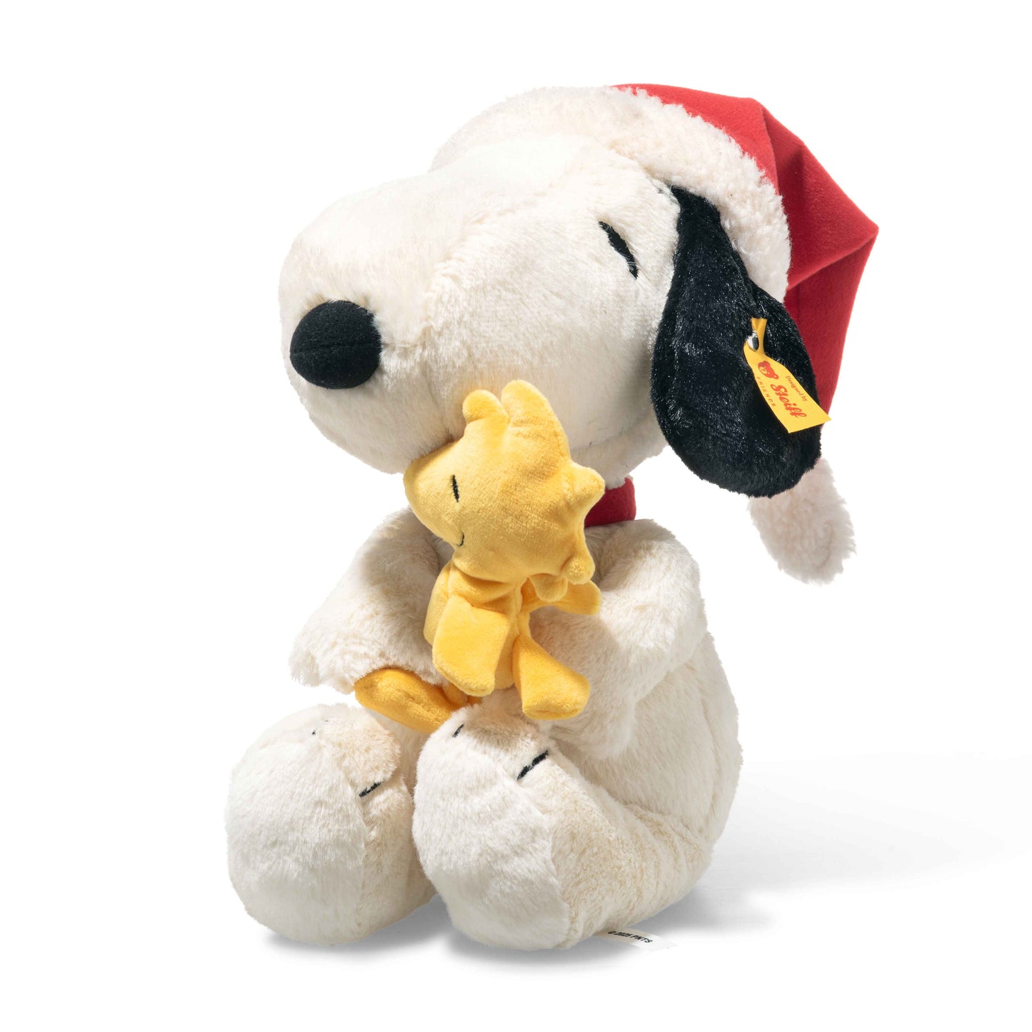 Steiff - Snoopy mit Woodstock und Nikolausmütze - 30 cm