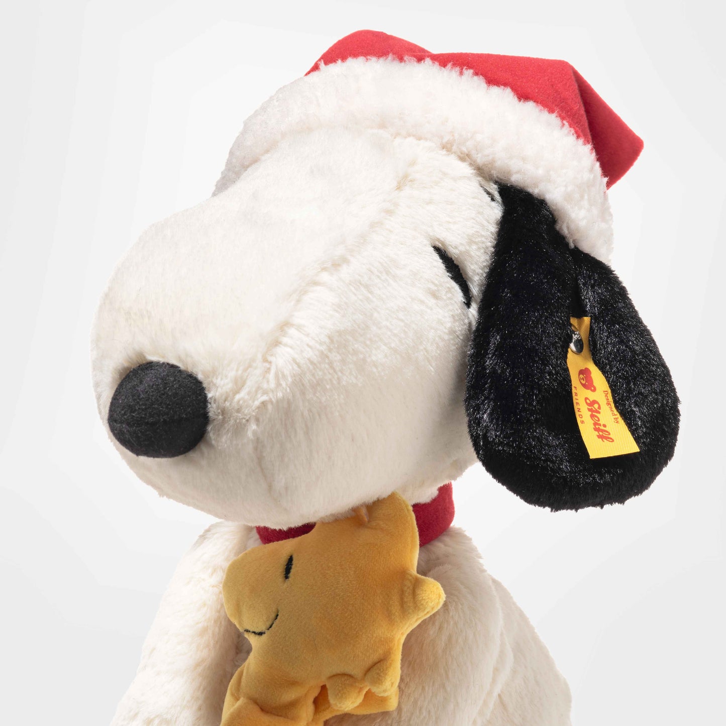 Steiff - Snoopy mit Woodstock und Nikolausmütze - 30 cm