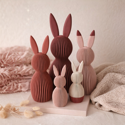Moderner Osterhase mit Geheimfach