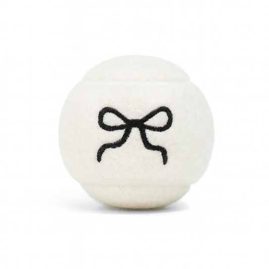 COCOPUP London- Bestickter Tennisball - Pup in Paris
