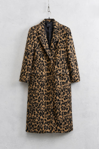 Langer Mantel im Leopardenmuster – Statement Piece für Herbst & Winter