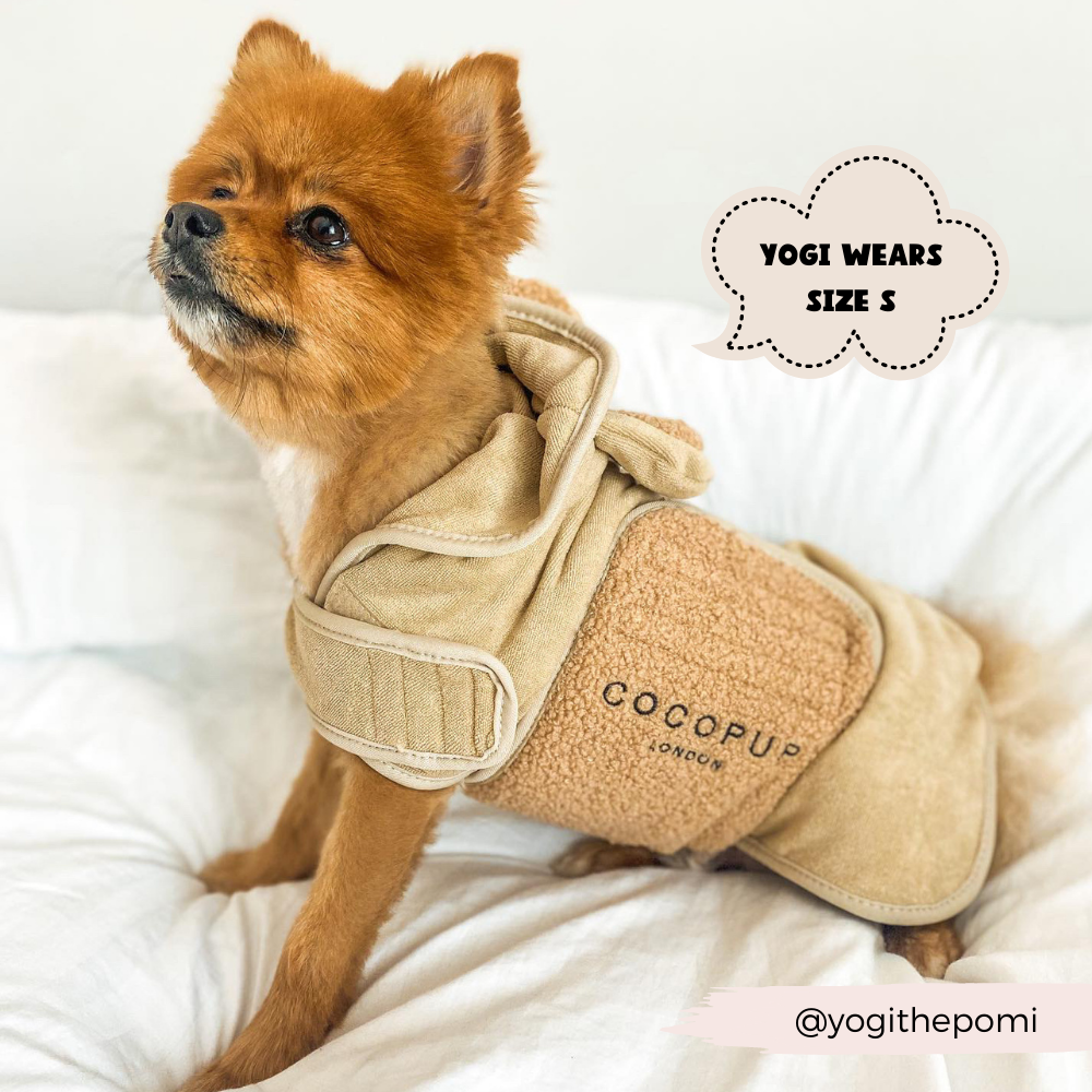 COCOPUP London- Trockenmantel - Teddy