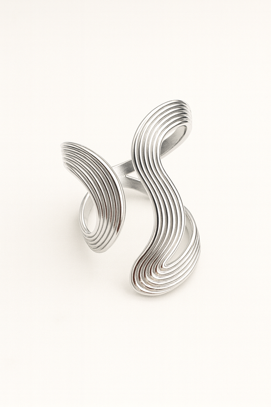 Fluid Lines Ring