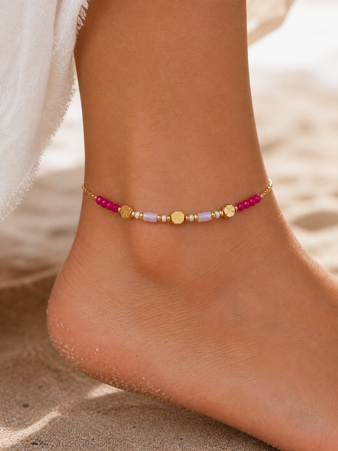 Fußkettchen Boho Summer Collection 🌺