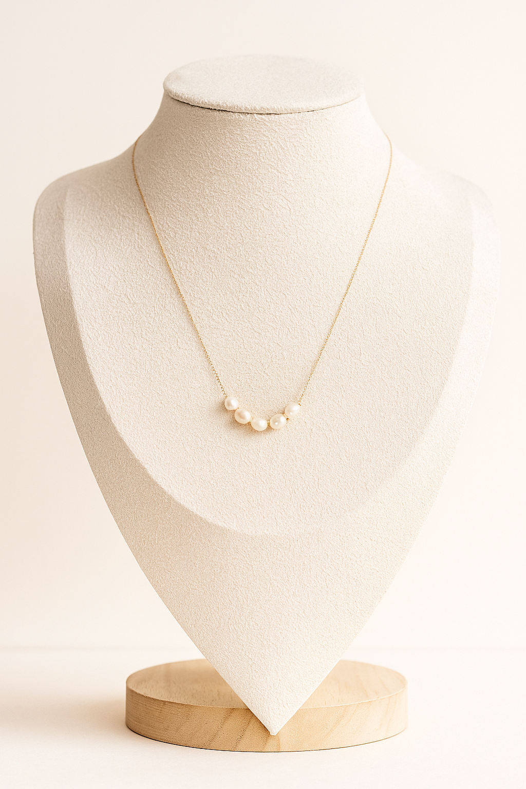 Soft Pearl Line Kette