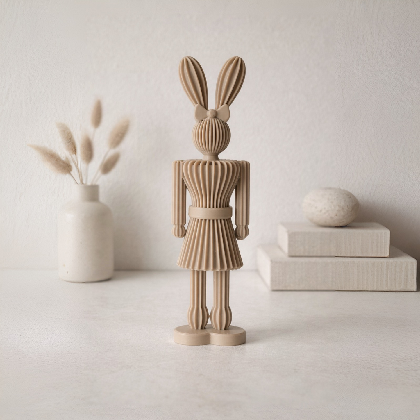 Lady Mümmel – süßes Häschen in Nussknacker-Optik