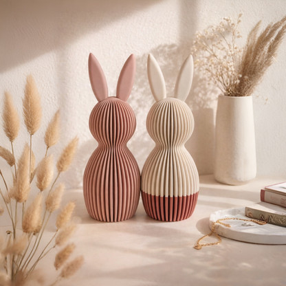 Moderner Osterhase mit Geheimfach
