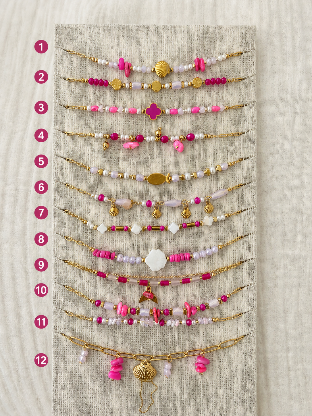 Fußkettchen Boho Summer Collection 🌺