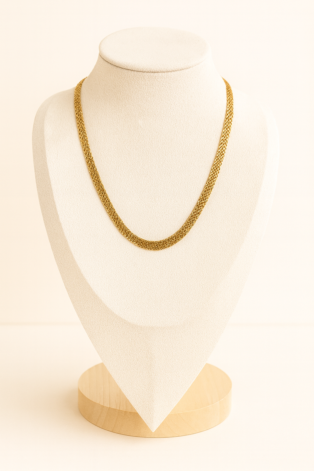 Gilded Weave Necklace