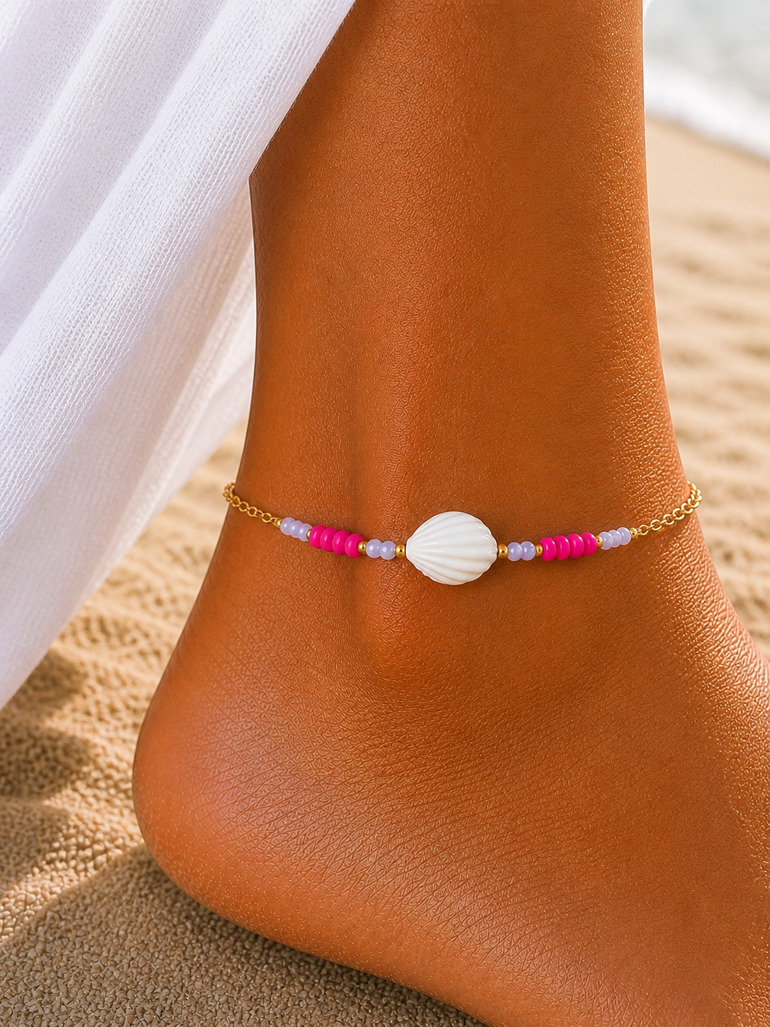 Fußkettchen Boho Summer Collection 🌺