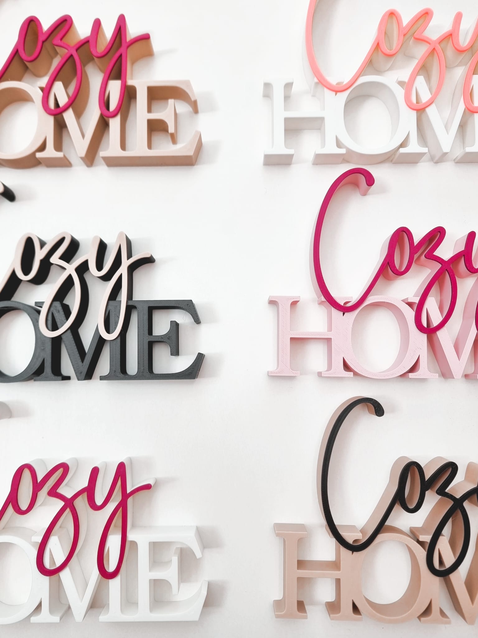 Cozy Home - Deko Aufsteller - 3D-Druck - Elli by Lena & Lisa