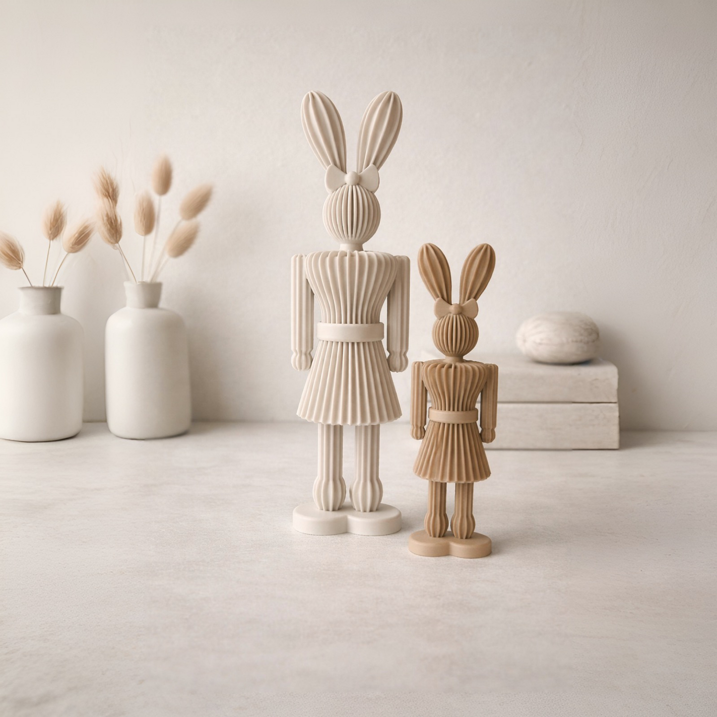 Lady Mümmel – süßes Häschen in Nussknacker-Optik