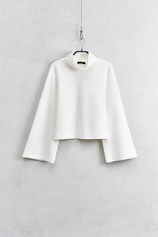 Weißes Longsleeve mit lockerer Silhouette