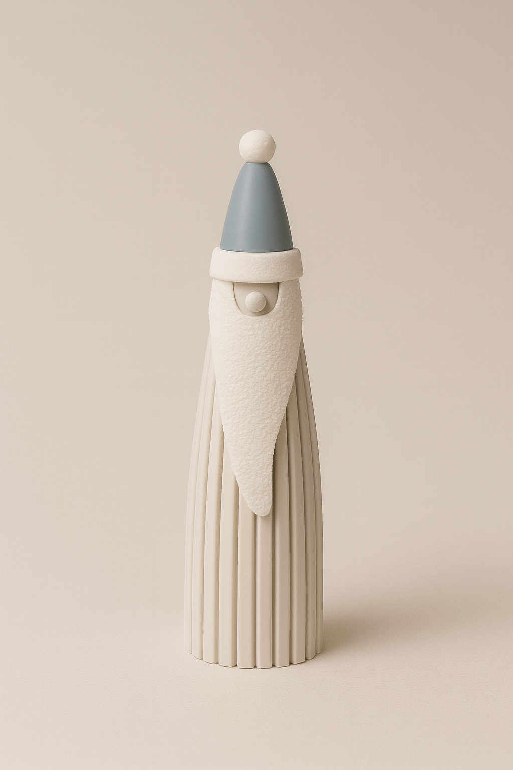 Süßer minimalistischer Weihnachtsmann als Deko