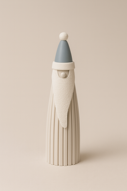 Süßer minimalistischer Weihnachtsmann als Deko