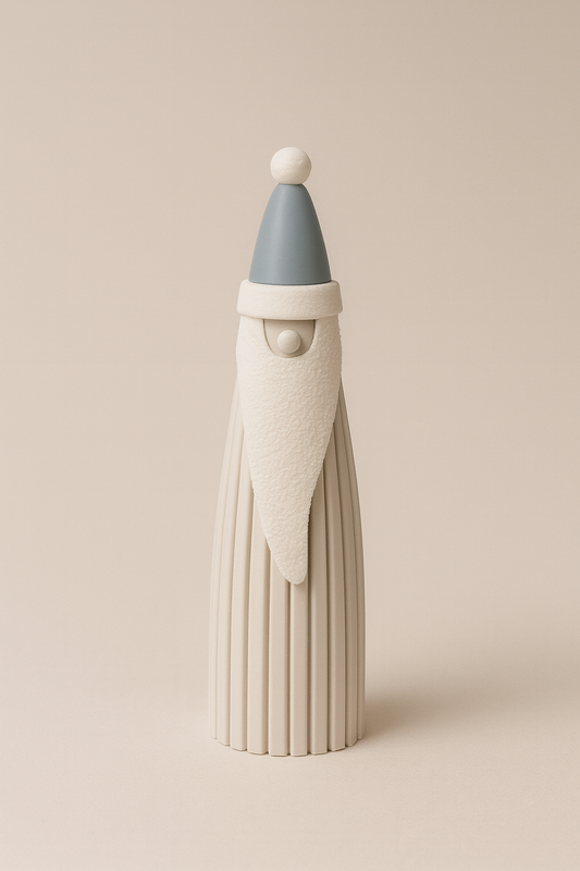 Süßer minimalistischer Weihnachtsmann als Deko