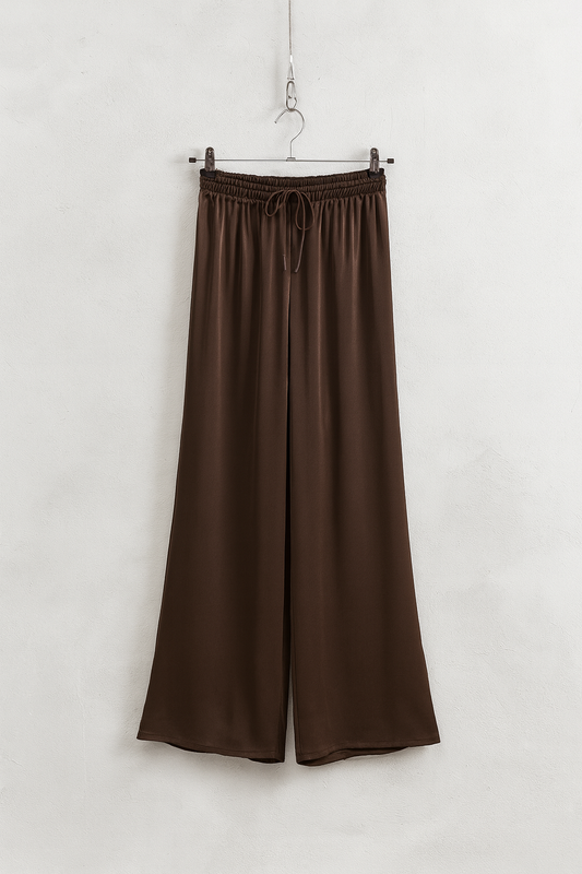 Wide-Leg Viscose Pants – Flowy Comfort Fit
