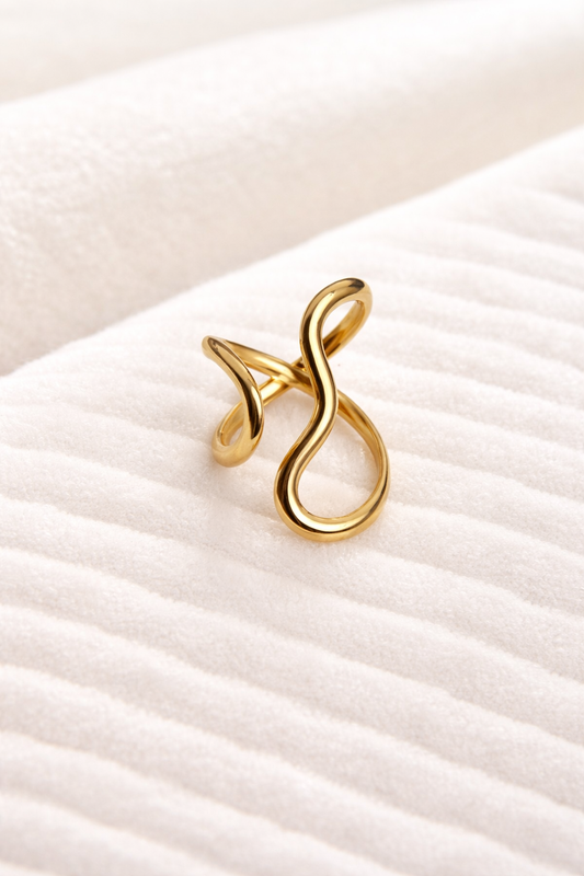 Statement Ring - Edelstahl (wasserfest & langlebig)