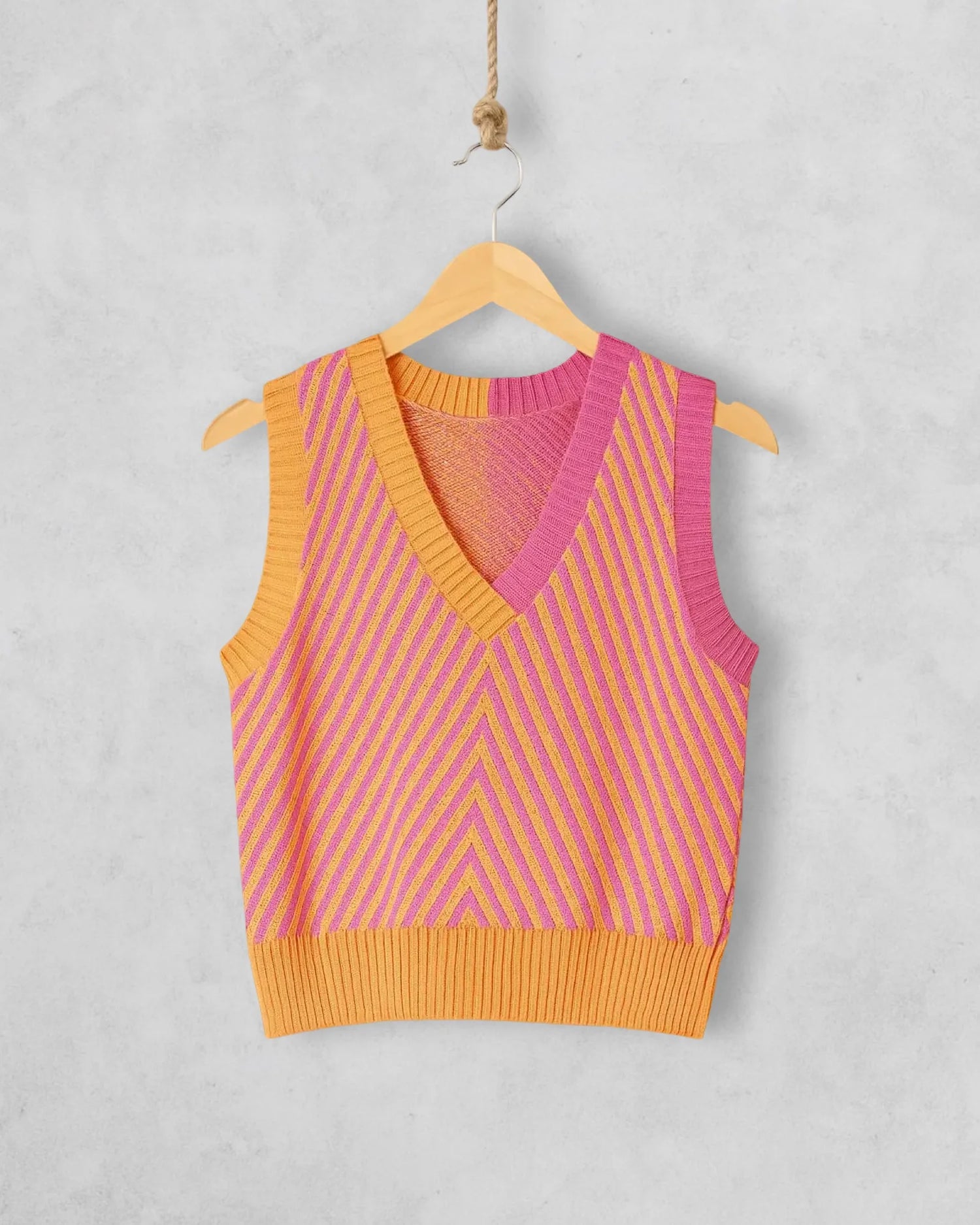 Damen-Top Pink Orange
