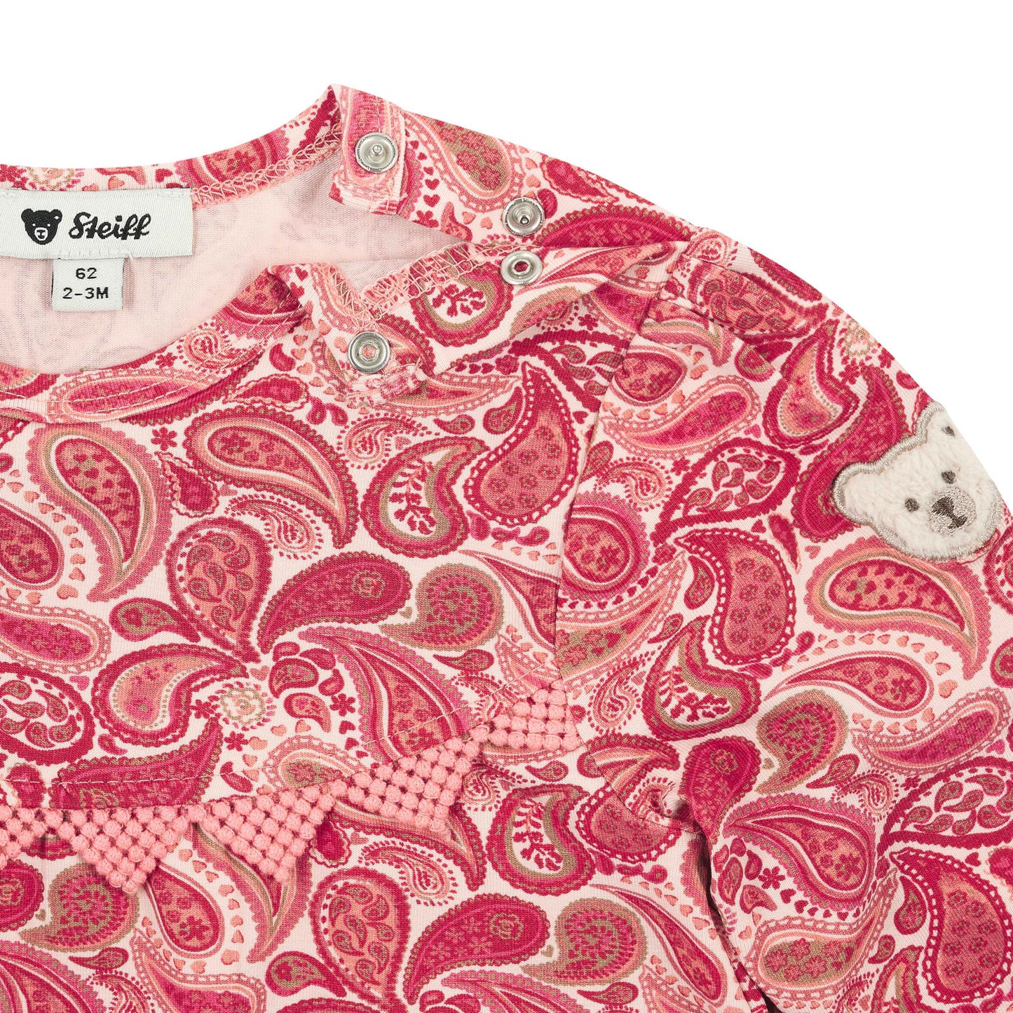 Steiff - Kleid langarm - Peach Blossom