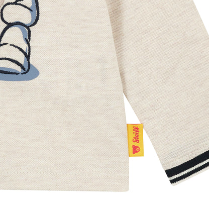 Steiff - T-Shirt langarm - Sesame