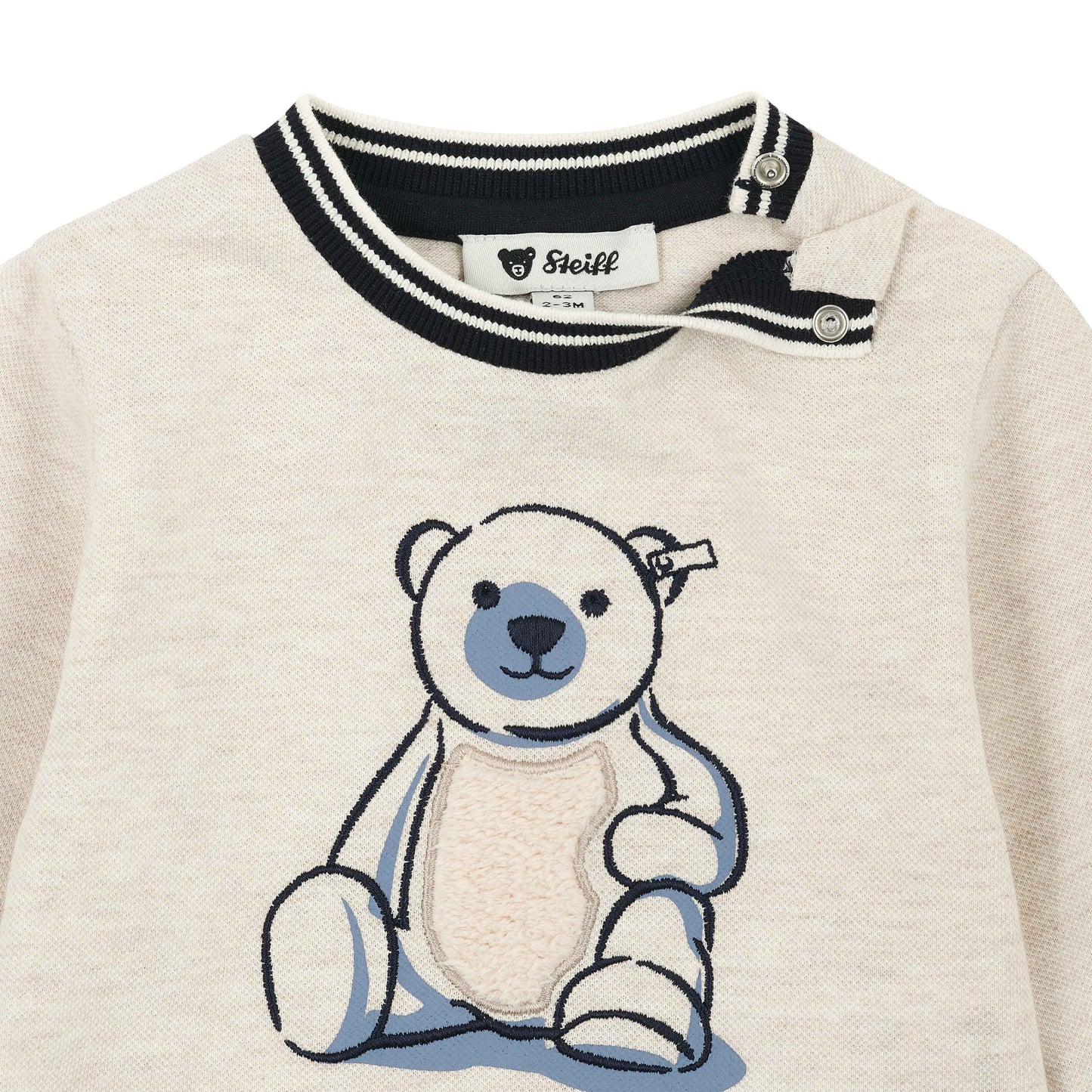 Steiff - T-Shirt langarm - Sesame