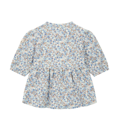 Steiff - Kleid langarm - Cashmere Blue