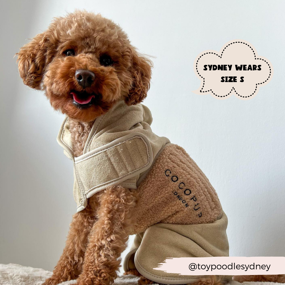 COCOPUP London- Trockenmantel - Teddy
