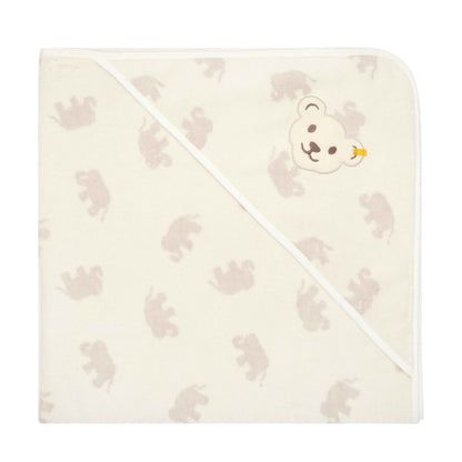 Baby-Badetuch aus hochwertigem Material, ideal für empfindliche Haut nach dem Baden.