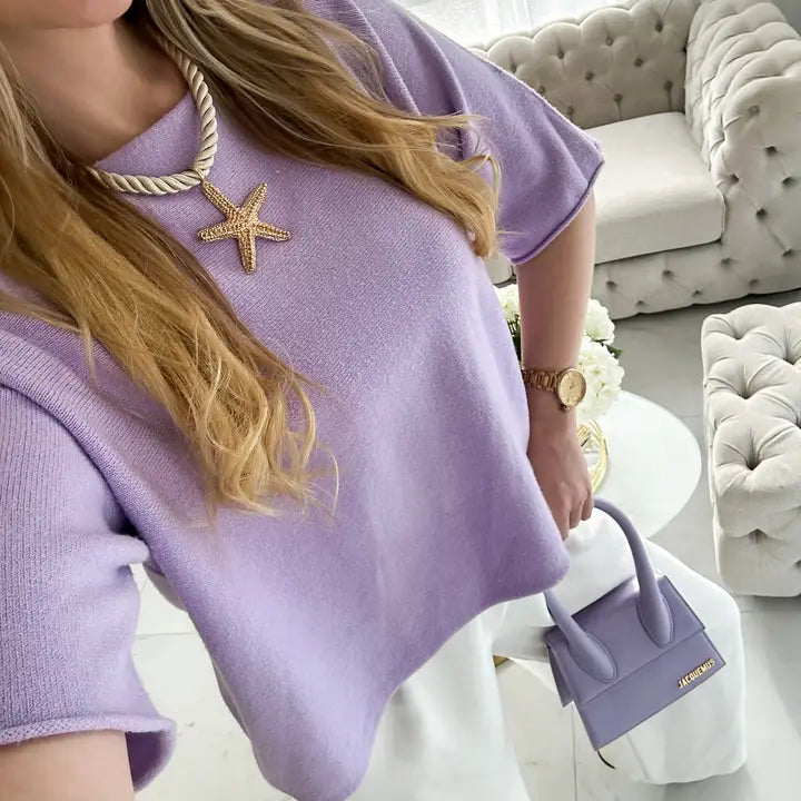 Basic T-Shirt in verschiedenen Farben - Elli by Lena & Lisa