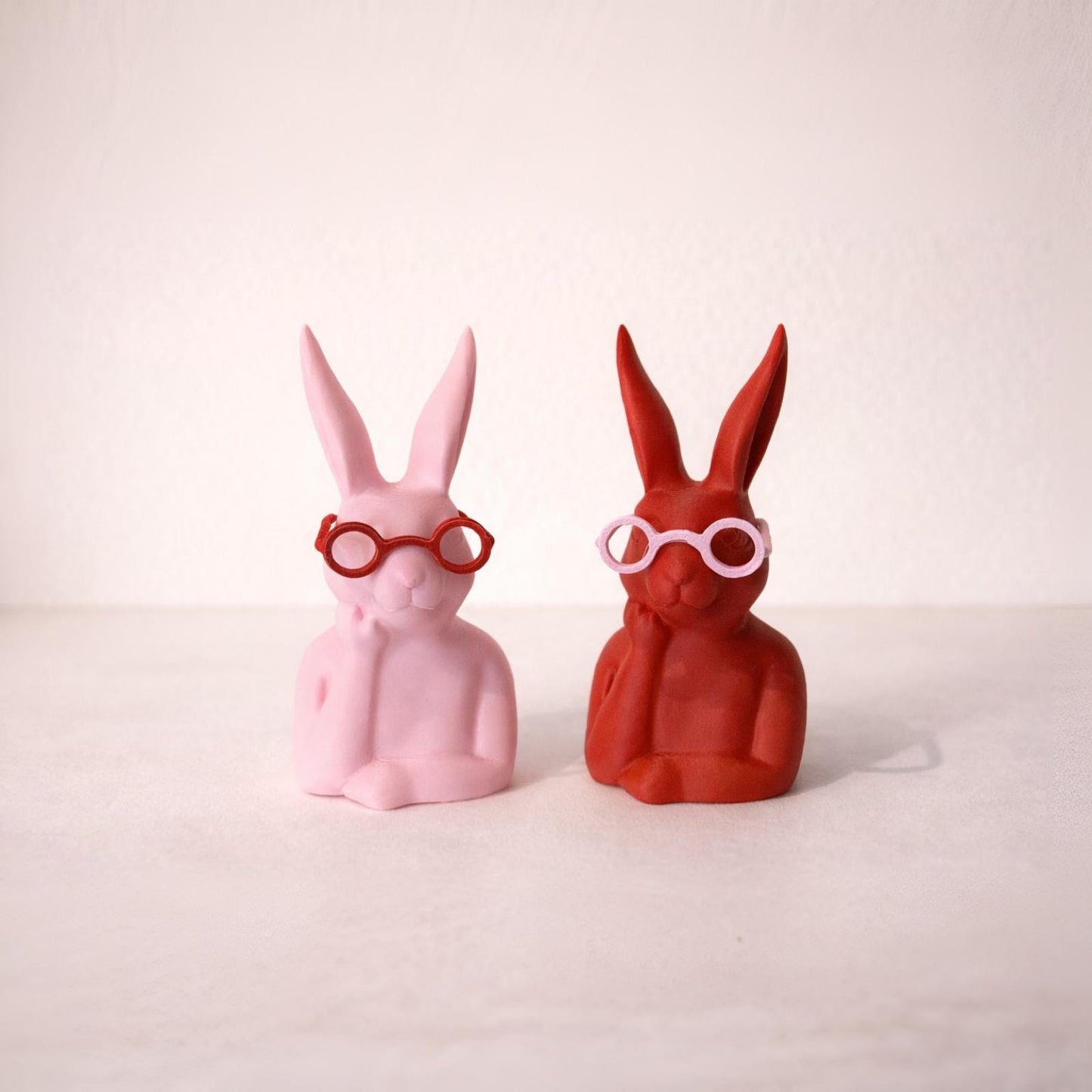 Deko Hase mit oder ohne Brille