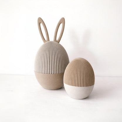 Deko-Ei zum Aufschrauben mit oder ohne Ohren