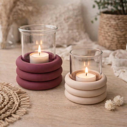 3Dgedruckter Bubble-Windlichthalter