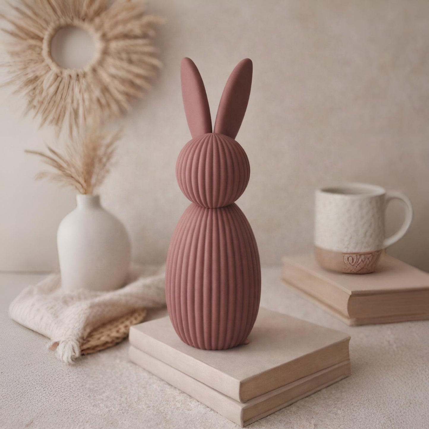 3D gedruckter Deko Hase „Hubert“