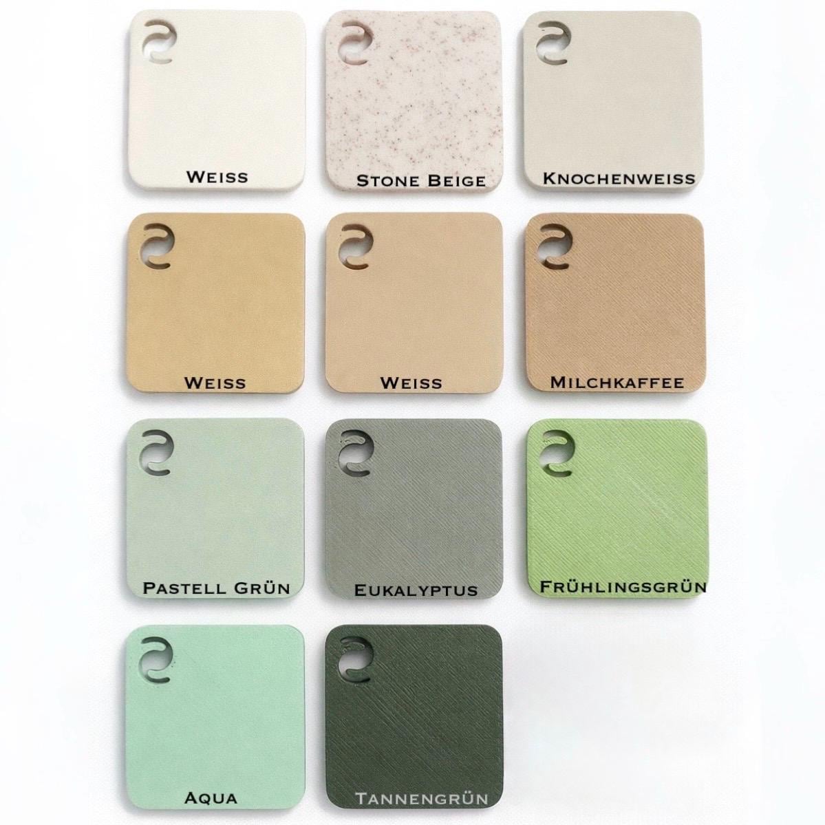 3D-Druck-Keramikbuchstaben personalisiert