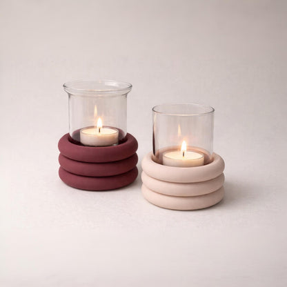 3Dgedruckter Bubble-Windlichthalter