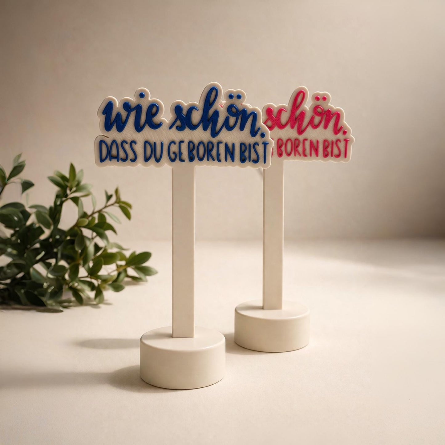 Geburtstagsdeko Stecksystem | Zahlen 0-9 einzeln oder Set | Happy Birthday Regenbogen Girlande | personalisierbare Deko | wiederverwendbar