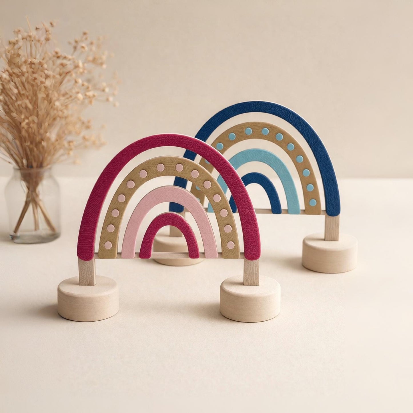 Geburtstagsdeko Stecksystem | Zahlen 0-9 einzeln oder Set | Happy Birthday Regenbogen Girlande | personalisierbare Deko | wiederverwendbar