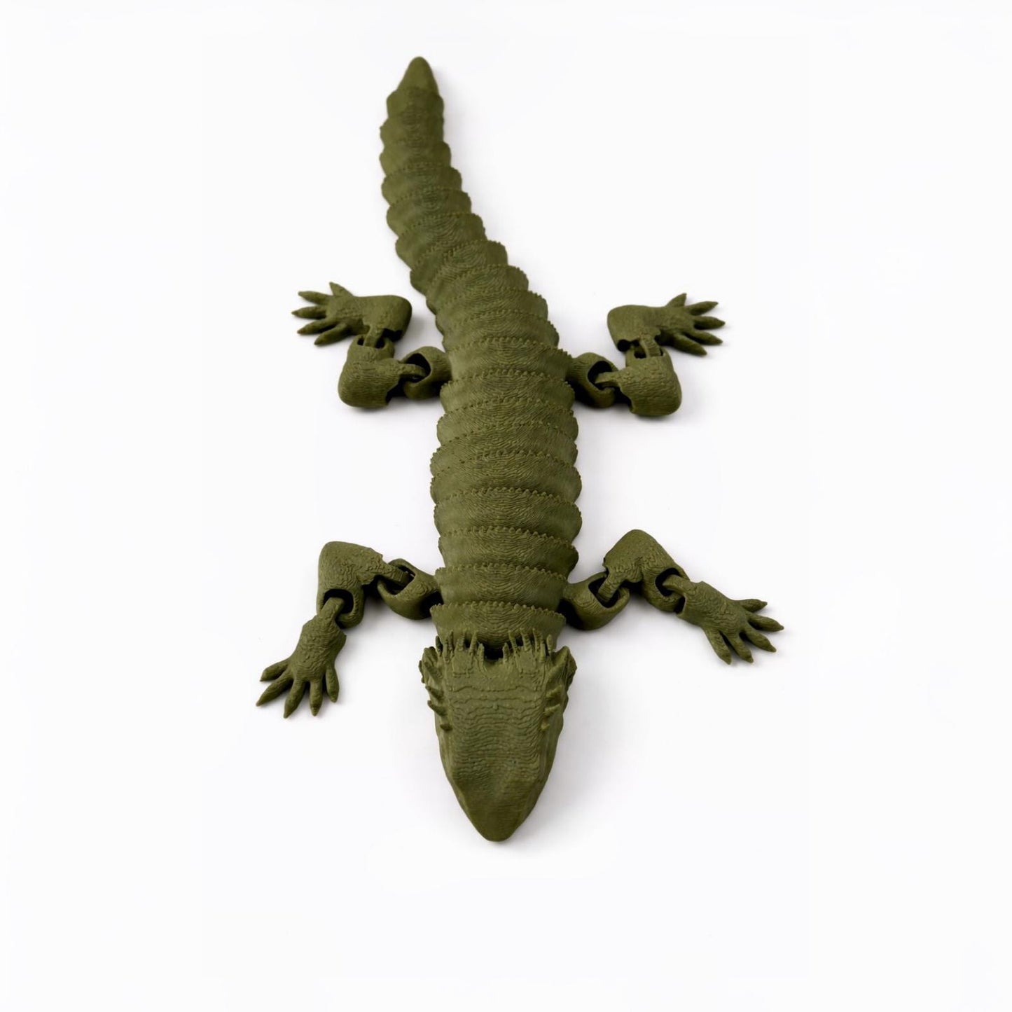 Flexibler 3D gedruckter Bartagame | Bewegliche Echse | Fidget Toy | Sensorisches Spielzeug | Geschenk für Kinder & Erwachsene | Deko Reptil