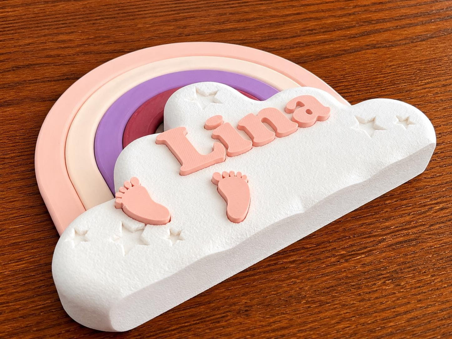 Personalisierter Regenbogen mit Name