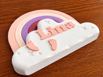 Personalisierter Regenbogen mit Name